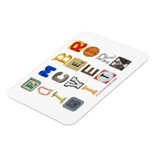 SlipperyJoe's artistic Embrace Diversity gay gifts Magnet