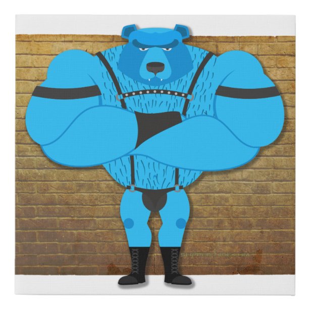 Gay Bear Posters, Prints & Poster Printing Zazzle CA