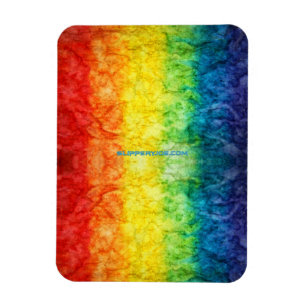 SlipperyJoe's artistic Gay Pride Gift Magnet