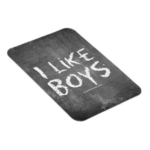 SlipperyJoe's artistic I Like Boys gay gifts LGBTQ Magnet