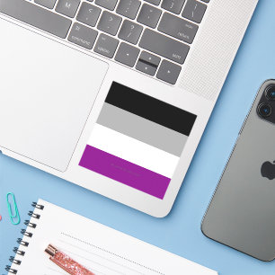 SlipperyJoe's asexual pride flag emphasizing inclu