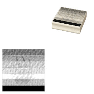 SlipperyJoe's Bear Pride flag wooden floor texture Rubber Stamp