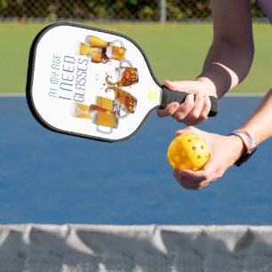 SlipperyJoe's beer glasses pilsner glasses steins  Pickleball Paddle