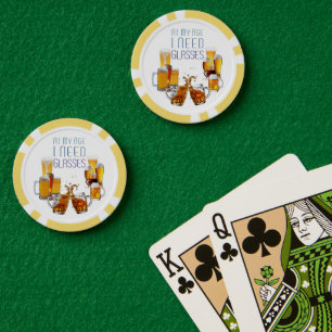 SlipperyJoe's beer glasses pilsner glasses steins Poker Chips