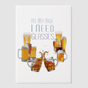SlipperyJoe's beer glasses pilsner glasses steins Vellum Invitations