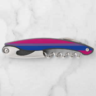 SlipperyJoe's Bisexual Pride Flag colours magenta  Corkscrew
