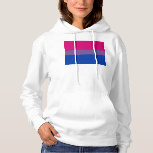 SlipperyJoe's Bisexual Pride Flag colours magenta  Hoodie