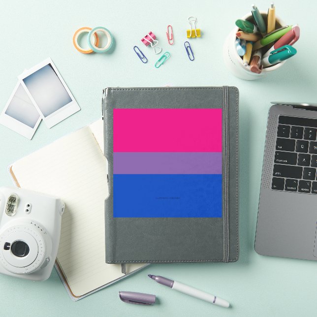 SlipperyJoe's Bisexual Pride Flag lavender-pink bl (iPad Cover)