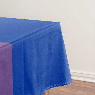 SlipperyJoe's Bisexual Pride Flag lavender-pink bl Tablecloth