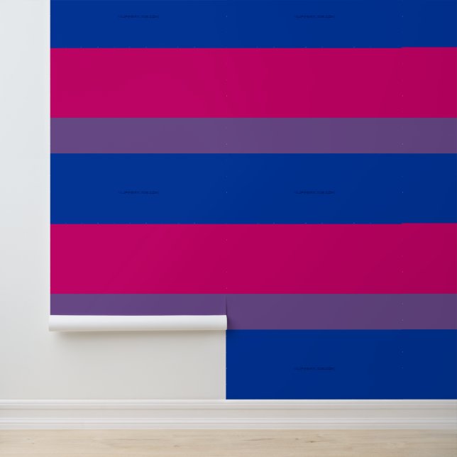 SlipperyJoe's Bisexual Pride Flag lavender-pink bl Wallpaper (Application)