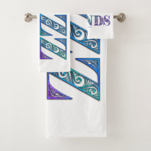 SlipperyJoe's broadway musical Jazz Hands queer ca Bath Towel Set