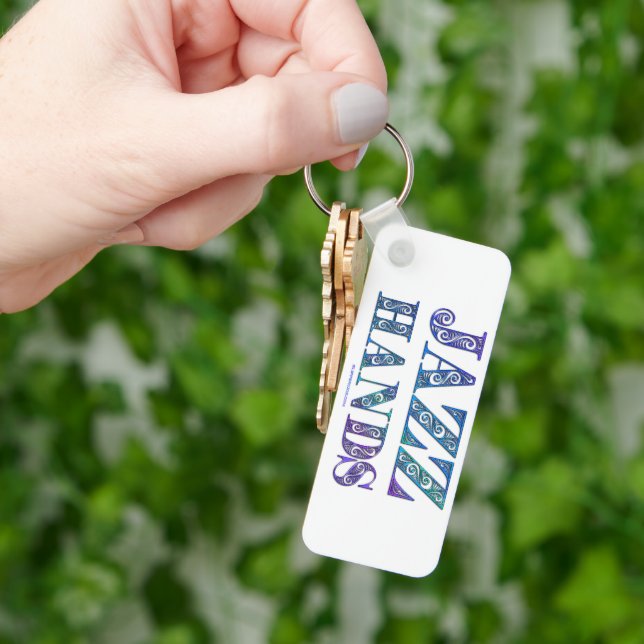 SlipperyJoe's broadway musical Jazz Hands queer ca Keychain (Hand)