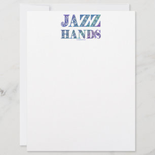SlipperyJoe's broadway musical Jazz Hands queer ca Letterhead