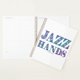 SlipperyJoe's broadway musical Jazz Hands queer ca Planner