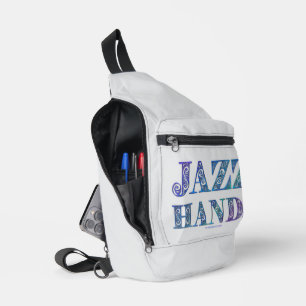 SlipperyJoe's Broadway musical Jazz Hands queer ca Sling Bag