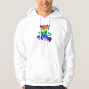 SlipperyJoe's brushed metal teddy bear smooth grad Hoodie