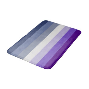 SlipperyJoe's Butch Lesbian Pride Flag represent b Bath Mat