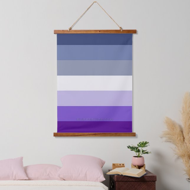 SlipperyJoe's Butch Lesbian Pride Flag represent b Hanging Tapestry (Bedroom)
