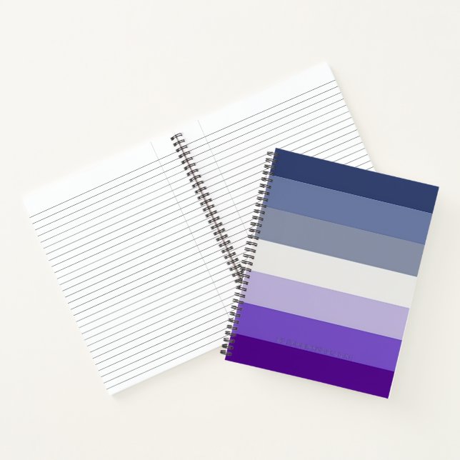 SlipperyJoe's Butch Lesbian Pride Flag represent b Notebook (Inside)