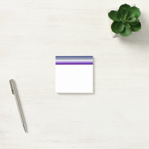 SlipperyJoe's Butch Lesbian Pride Flag represent b Post-it Notes