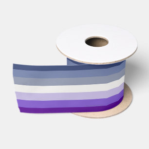 SlipperyJoe's Butch Lesbian Pride Flag represent b Satin Ribbon
