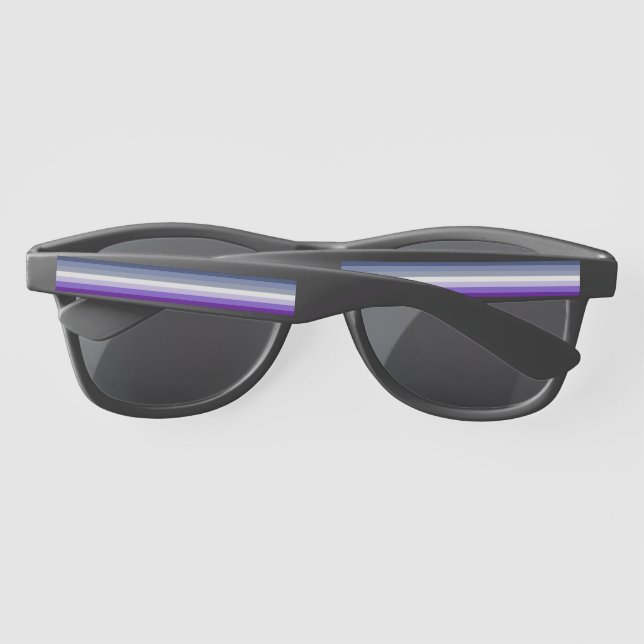 SlipperyJoe's Butch Lesbian Pride Flag represent b Sunglasses (Back)