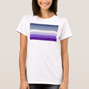 SlipperyJoe's Butch Lesbian Pride Flag represent b T-Shirt