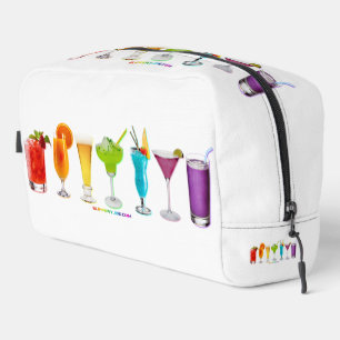 SlipperyJoe's Cheers alcohol cocktail pride neon c Dopp Kit