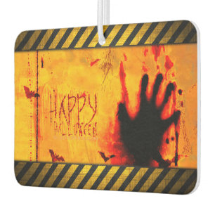 SlipperyJoe's chilling Halloween scene bats dark e Air Freshener