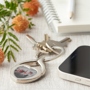 SlipperyJoe's chilling horror-themed visual thick Keychain