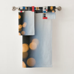 SlipperyJoe's Christmas classic nutcracker ornamen Bath Towel Set
