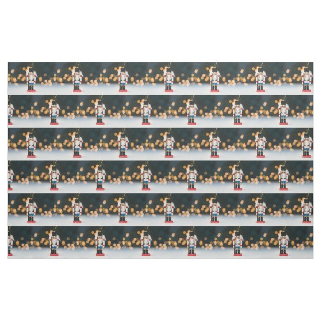 SlipperyJoe's Christmas classic nutcracker ornamen Fabric (Yard)