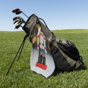 SlipperyJoe's Christmas classic nutcracker ornamen Golf Towel