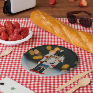 SlipperyJoe's Christmas classic nutcracker ornamen Paper Plate