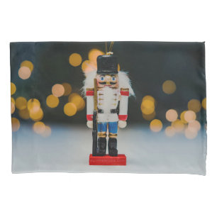 SlipperyJoe's Christmas classic nutcracker ornamen Pillowcase
