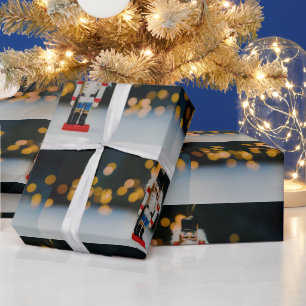SlipperyJoe's Christmas classic nutcracker ornamen Wrapping Paper