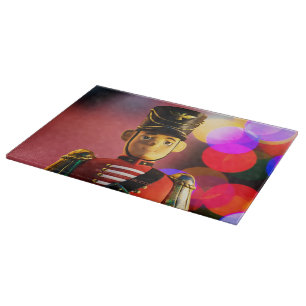 SlipperyJoe's Christmas classic toy soldier friend Cutting Board