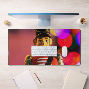 SlipperyJoe's Christmas classic toy soldier friend Desk Mat
