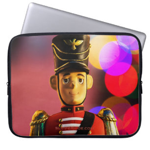 SlipperyJoe's Christmas classic toy soldier friend Laptop Sleeve