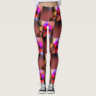 SlipperyJoe's Christmas classic toy soldier friend Leggings