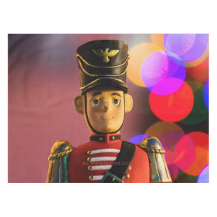 SlipperyJoe's Christmas classic toy soldier friend Tablecloth