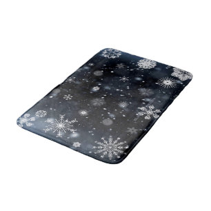 SlipperyJoe's Christmas winter magical peaceful at Bath Mat