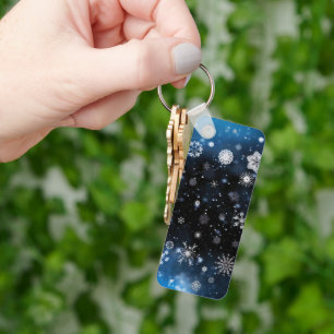 SlipperyJoe's Christmas winter magical peaceful at Keychain