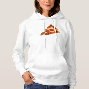SlipperyJoe's classic pepperoni pizza slice melted Hoodie