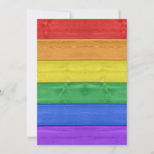 SlipperyJoe's classic rainbow tactile handcrafted  Holiday Card