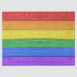 SlipperyJoe's classic rainbow tactile handcrafted  Tissue Paper