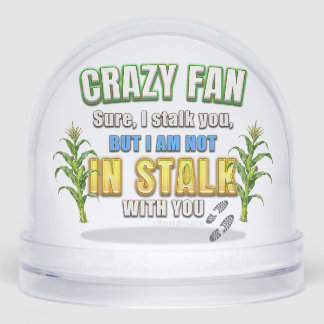 SlipperyJoe's corn stalks follow someone crazy fan