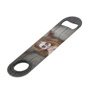 SlipperyJoe's creepy doll pale face creepy blood d Bar Key