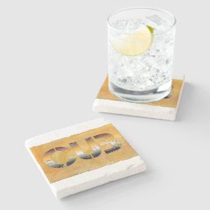 SlipperyJoe's cub bear culturally rooted LGBTQIA a Stone Coaster