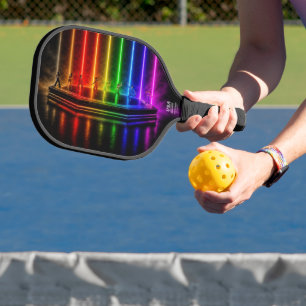 SlipperyJoe's dance performance celebrating Pride Pickleball Paddle